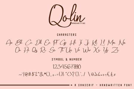 Qalin font